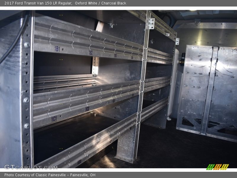 Oxford White / Charcoal Black 2017 Ford Transit Van 150 LR Regular