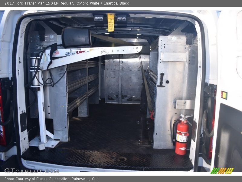 Oxford White / Charcoal Black 2017 Ford Transit Van 150 LR Regular
