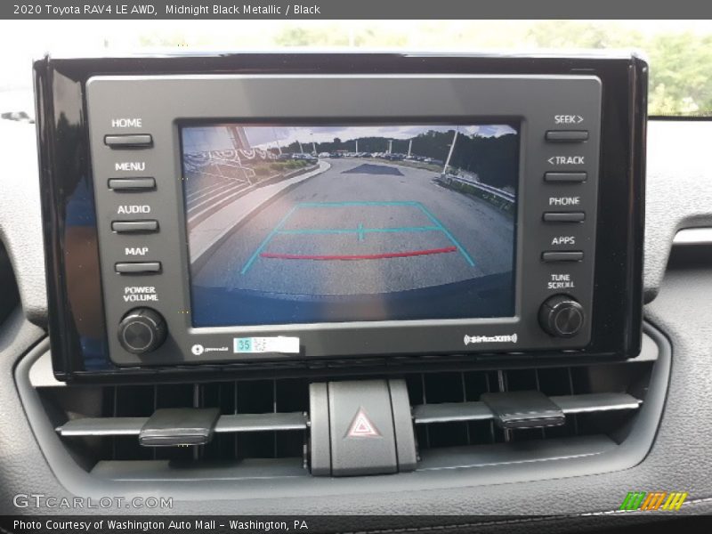 Midnight Black Metallic / Black 2020 Toyota RAV4 LE AWD