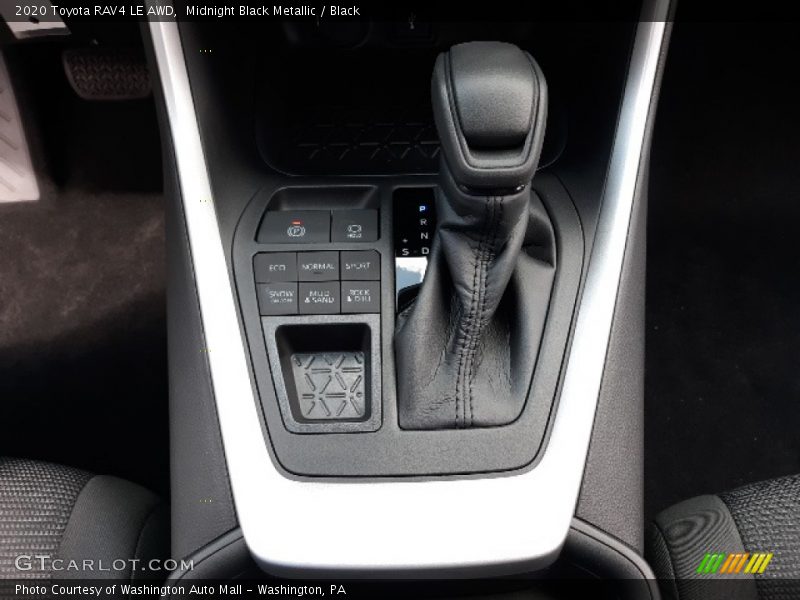 Midnight Black Metallic / Black 2020 Toyota RAV4 LE AWD