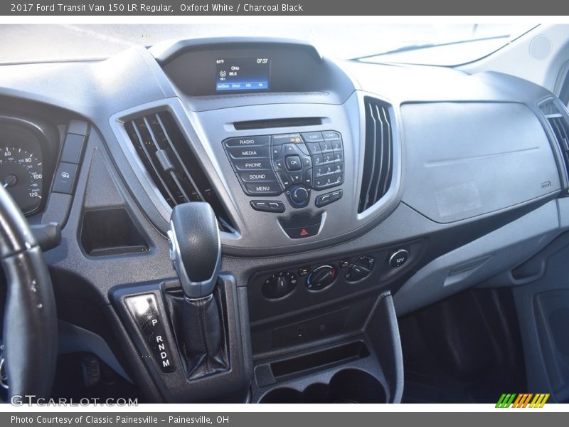 Oxford White / Charcoal Black 2017 Ford Transit Van 150 LR Regular