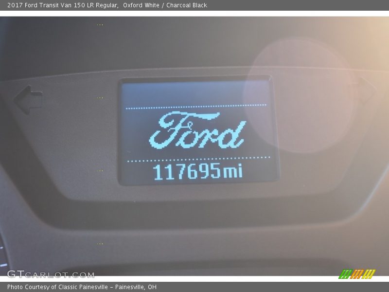 Oxford White / Charcoal Black 2017 Ford Transit Van 150 LR Regular