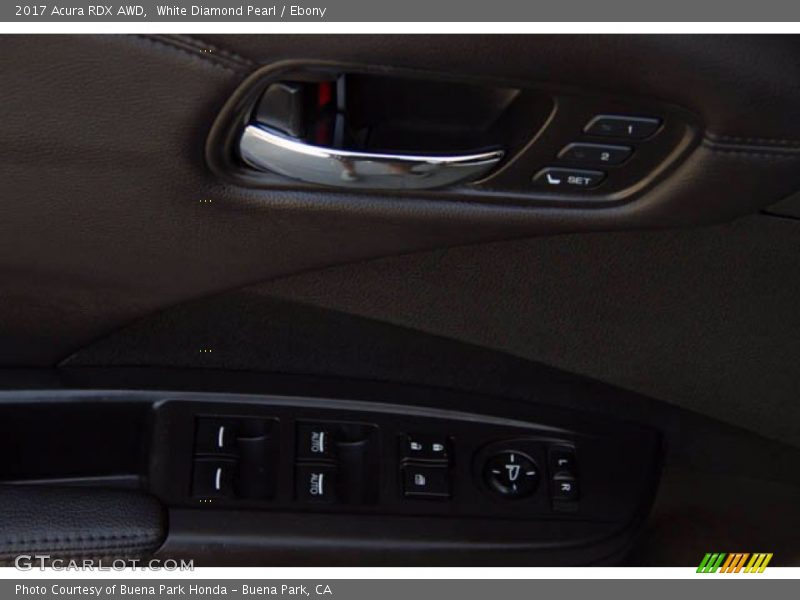 White Diamond Pearl / Ebony 2017 Acura RDX AWD