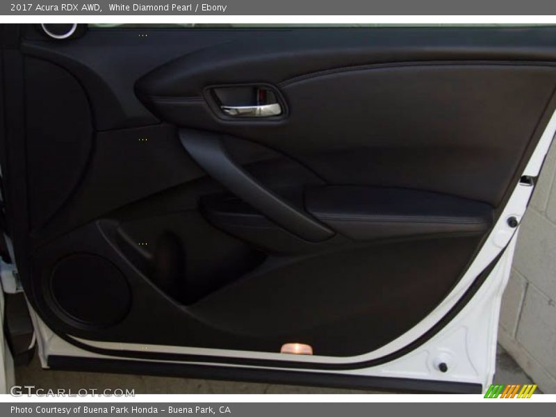White Diamond Pearl / Ebony 2017 Acura RDX AWD