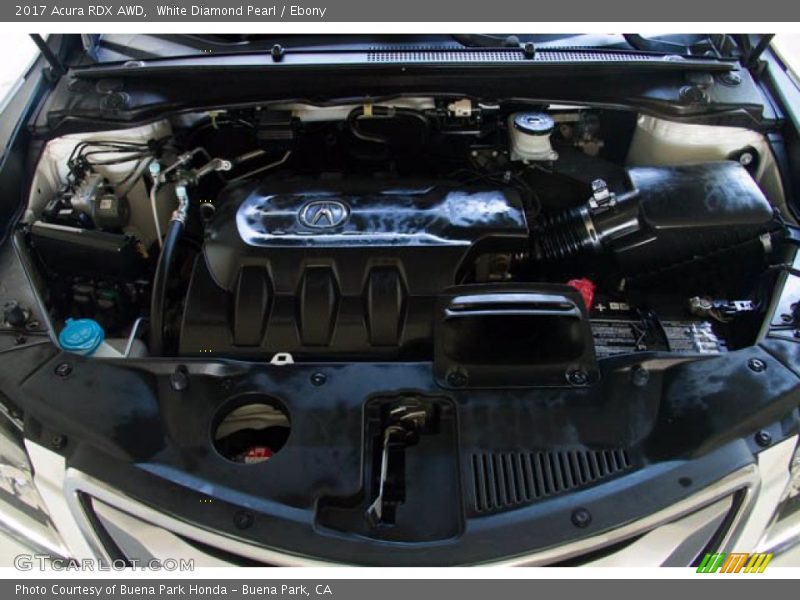 White Diamond Pearl / Ebony 2017 Acura RDX AWD