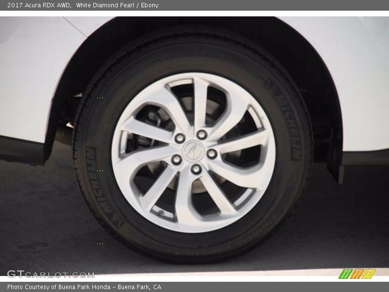 White Diamond Pearl / Ebony 2017 Acura RDX AWD