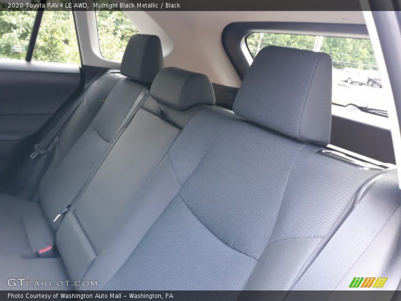 Midnight Black Metallic / Black 2020 Toyota RAV4 LE AWD