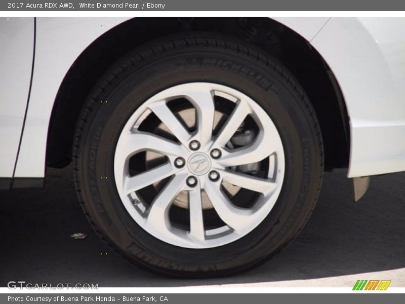 White Diamond Pearl / Ebony 2017 Acura RDX AWD