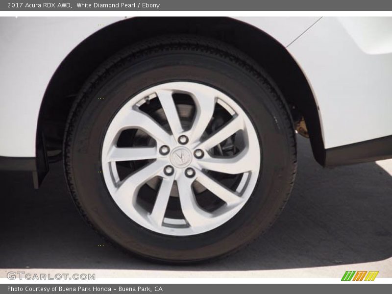 White Diamond Pearl / Ebony 2017 Acura RDX AWD