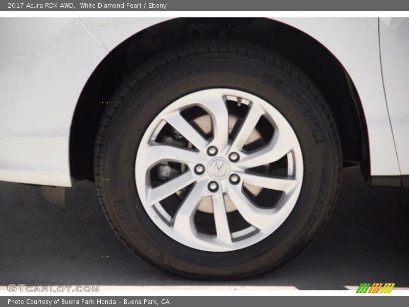 White Diamond Pearl / Ebony 2017 Acura RDX AWD