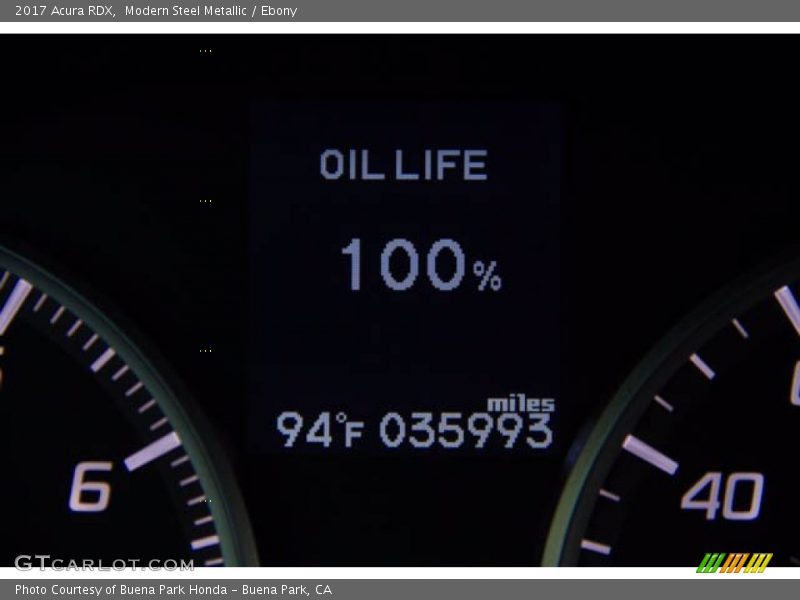 Modern Steel Metallic / Ebony 2017 Acura RDX