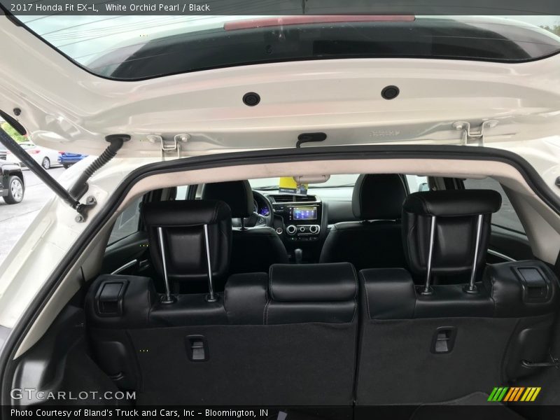 White Orchid Pearl / Black 2017 Honda Fit EX-L