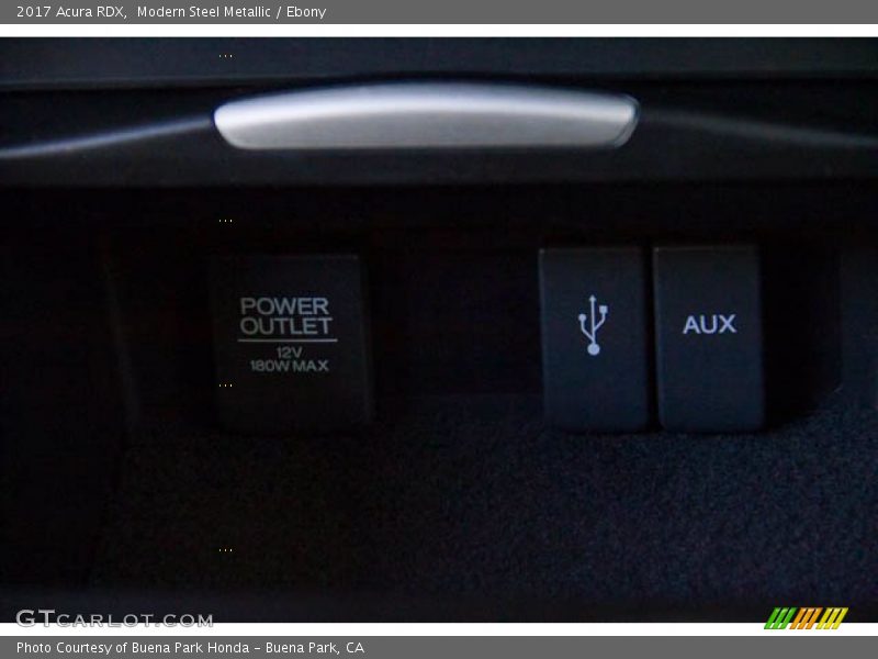Modern Steel Metallic / Ebony 2017 Acura RDX