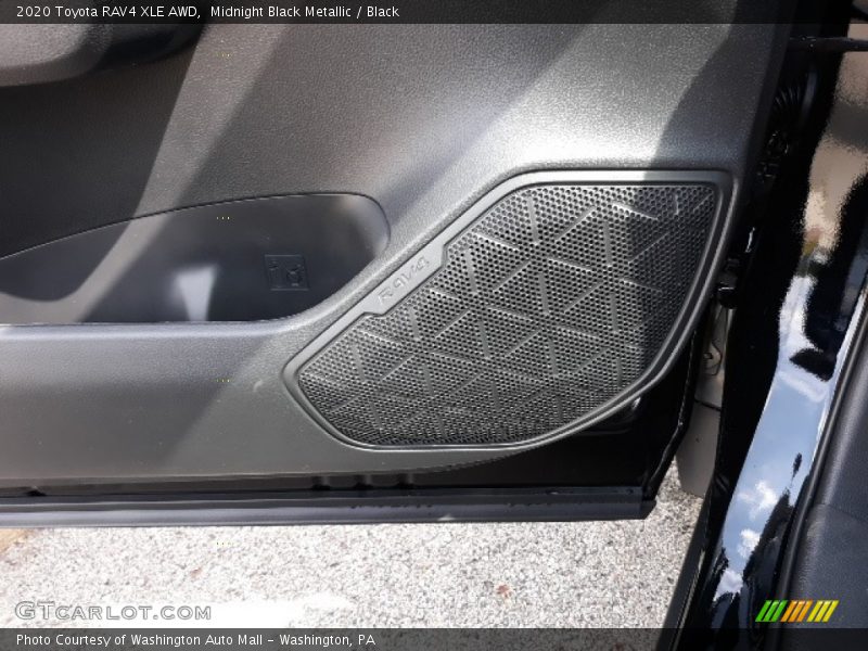 Midnight Black Metallic / Black 2020 Toyota RAV4 XLE AWD
