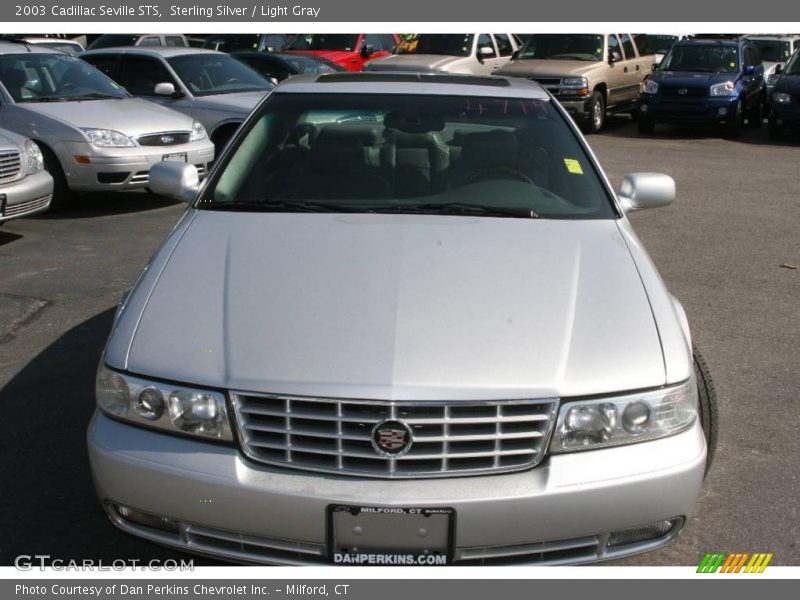 Sterling Silver / Light Gray 2003 Cadillac Seville STS