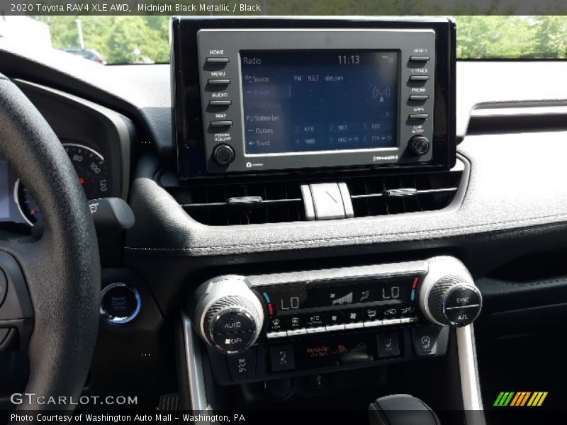 Midnight Black Metallic / Black 2020 Toyota RAV4 XLE AWD