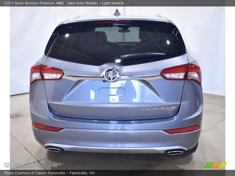 Satin Steel Metallic / Light Neutral 2020 Buick Envision Premium AWD