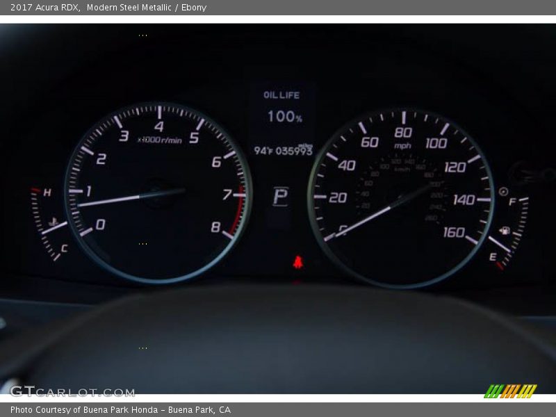 Modern Steel Metallic / Ebony 2017 Acura RDX