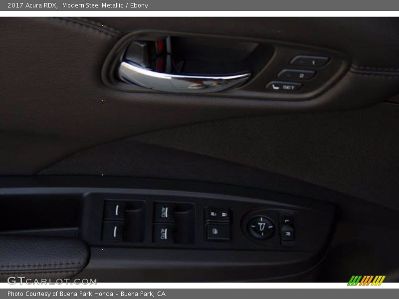 Modern Steel Metallic / Ebony 2017 Acura RDX