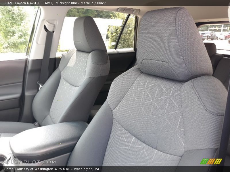 Midnight Black Metallic / Black 2020 Toyota RAV4 XLE AWD
