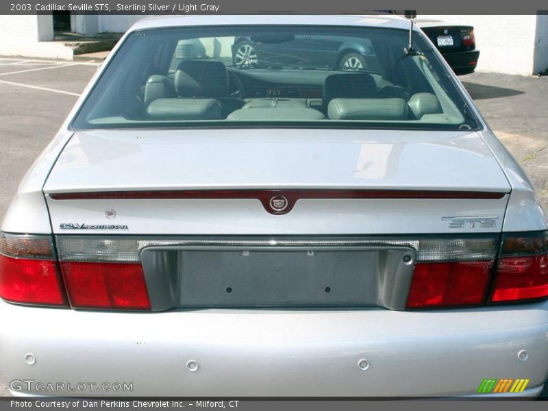 Sterling Silver / Light Gray 2003 Cadillac Seville STS