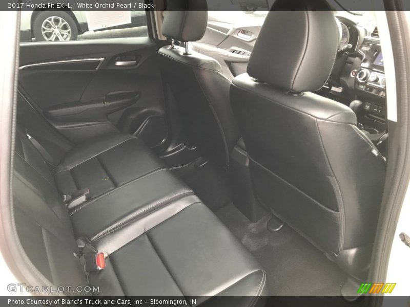 White Orchid Pearl / Black 2017 Honda Fit EX-L