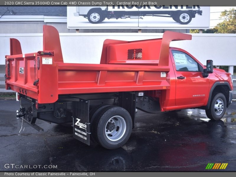 Cardinal Red / Jet Black 2020 GMC Sierra 3500HD Crew Cab 4WD Chassis Dump Truck