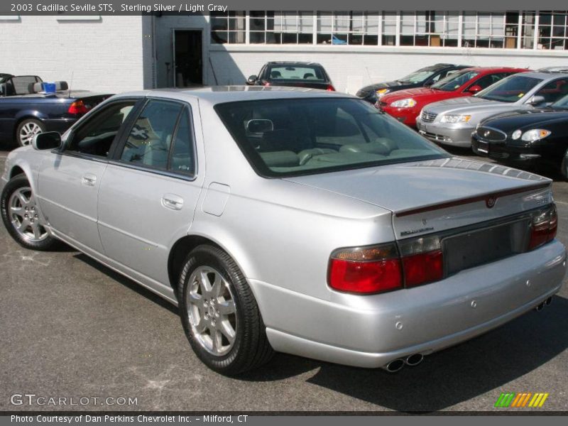 Sterling Silver / Light Gray 2003 Cadillac Seville STS