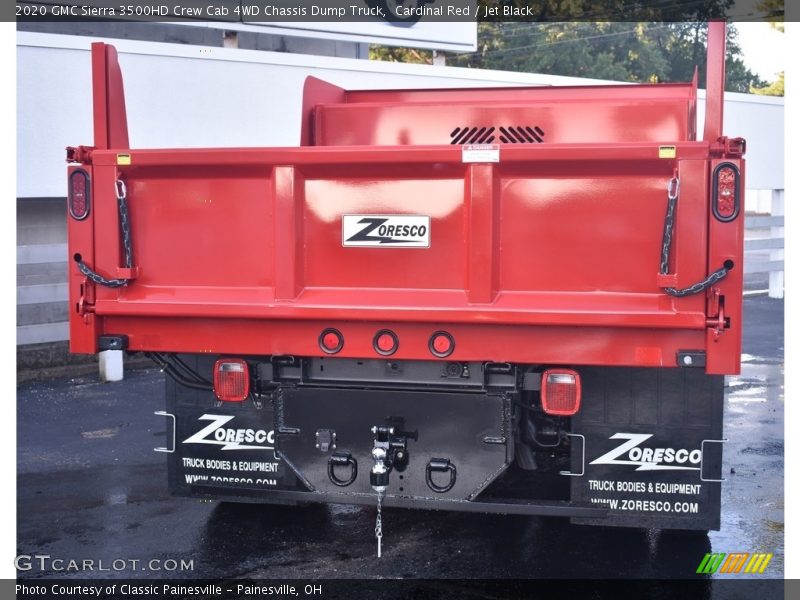Cardinal Red / Jet Black 2020 GMC Sierra 3500HD Crew Cab 4WD Chassis Dump Truck