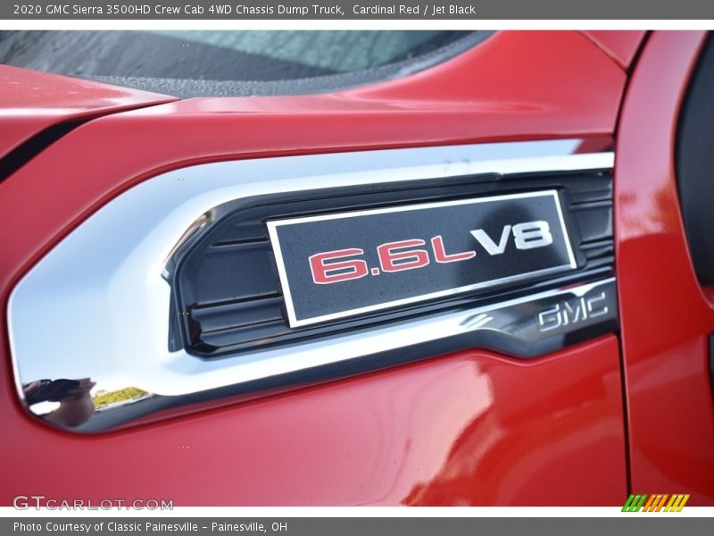  2020 Sierra 3500HD Crew Cab 4WD Chassis Dump Truck Logo