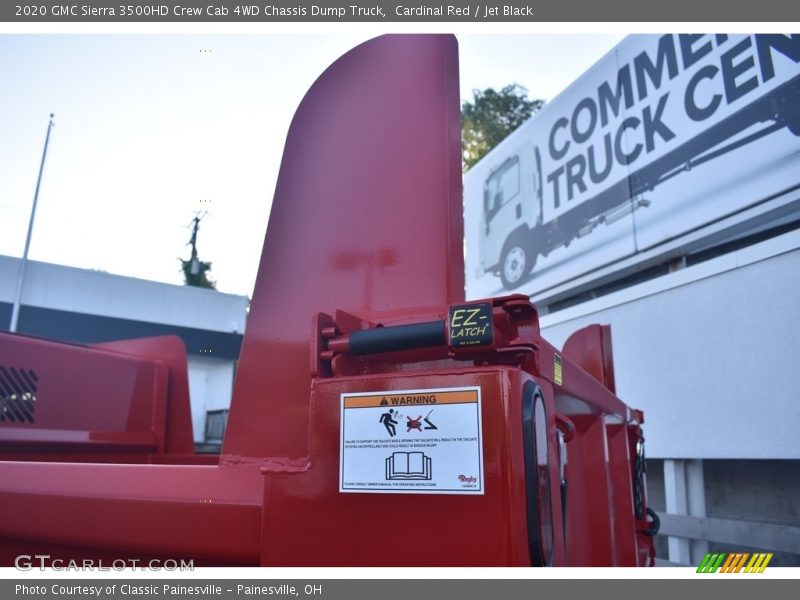 Cardinal Red / Jet Black 2020 GMC Sierra 3500HD Crew Cab 4WD Chassis Dump Truck
