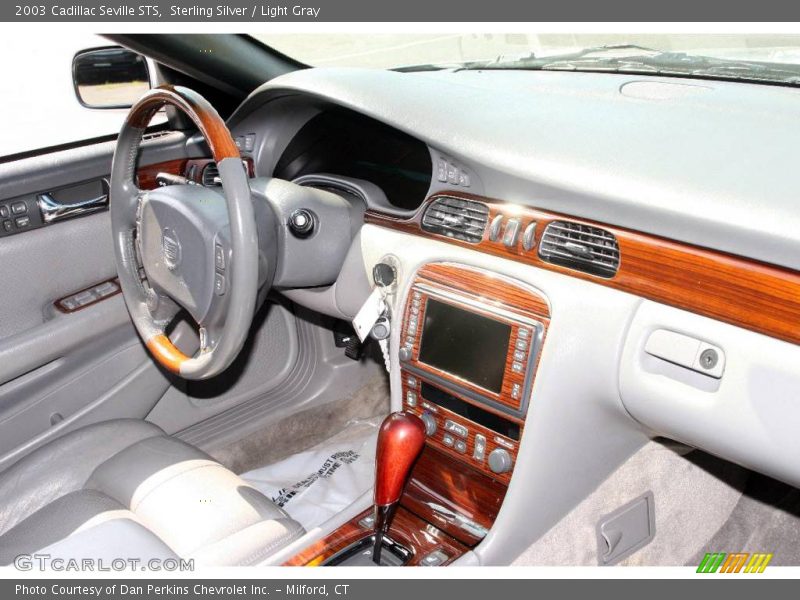 Sterling Silver / Light Gray 2003 Cadillac Seville STS