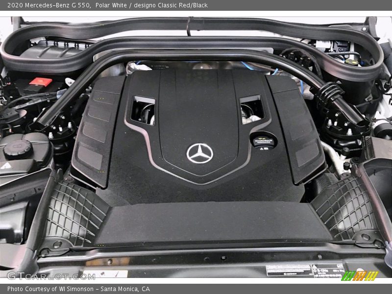  2020 G 550 Engine - 4.0 Liter DI biturbo DOHC 32-Valve VVT V8