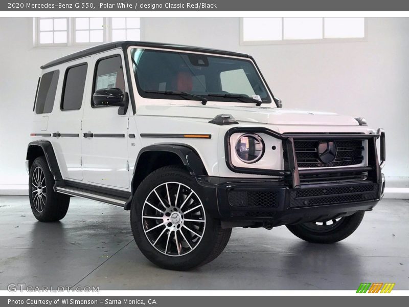 Front 3/4 View of 2020 G 550