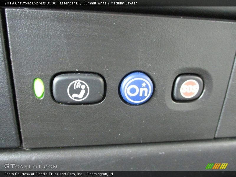 Summit White / Medium Pewter 2019 Chevrolet Express 3500 Passenger LT