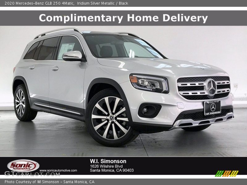 Iridium Silver Metallic / Black 2020 Mercedes-Benz GLB 250 4Matic