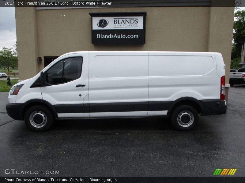 Oxford White / Pewter 2017 Ford Transit Van 350 LR Long