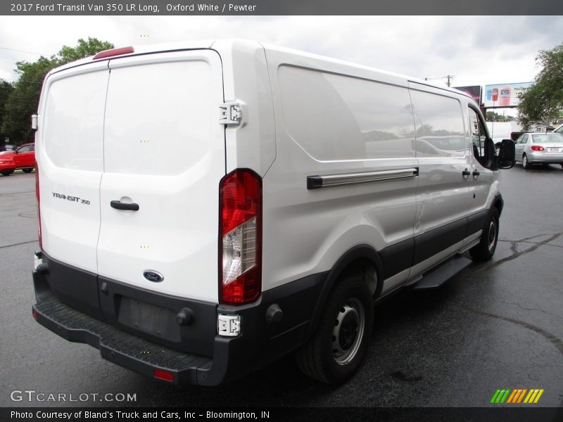 Oxford White / Pewter 2017 Ford Transit Van 350 LR Long