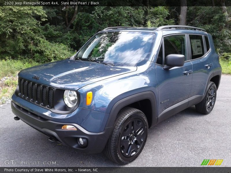 Slate Blue Pearl / Black 2020 Jeep Renegade Sport 4x4
