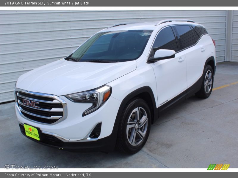 Summit White / Jet Black 2019 GMC Terrain SLT