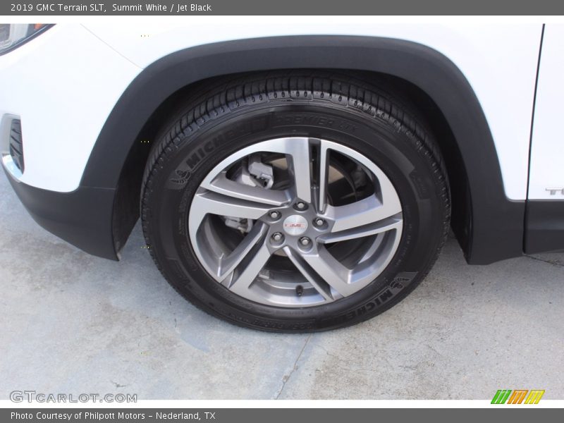 Summit White / Jet Black 2019 GMC Terrain SLT