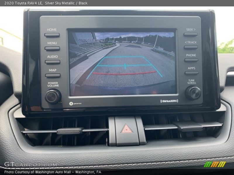 Silver Sky Metallic / Black 2020 Toyota RAV4 LE