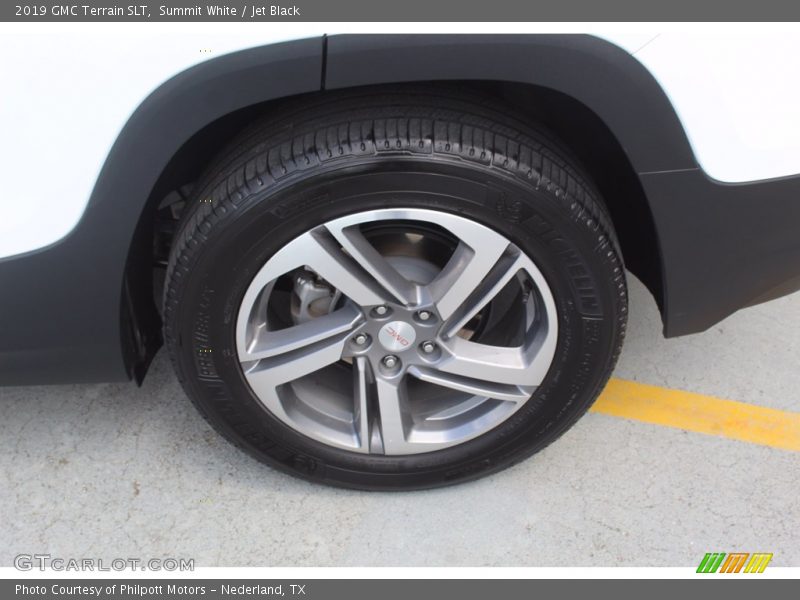 Summit White / Jet Black 2019 GMC Terrain SLT