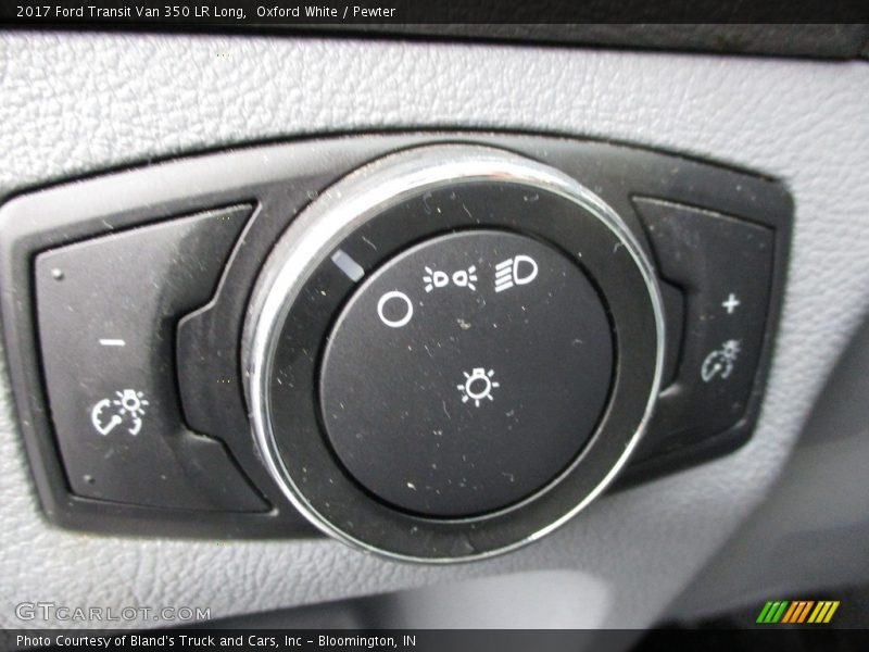 Oxford White / Pewter 2017 Ford Transit Van 350 LR Long