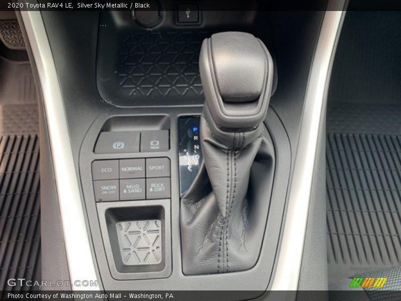 Silver Sky Metallic / Black 2020 Toyota RAV4 LE