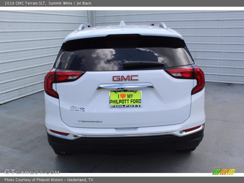Summit White / Jet Black 2019 GMC Terrain SLT