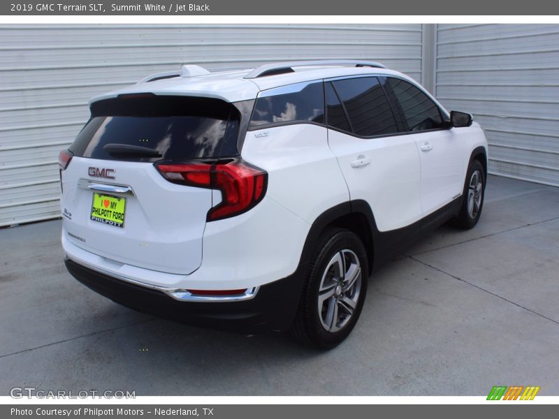 Summit White / Jet Black 2019 GMC Terrain SLT