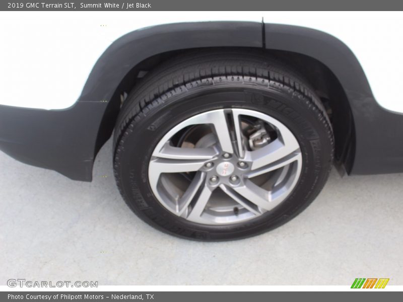 Summit White / Jet Black 2019 GMC Terrain SLT