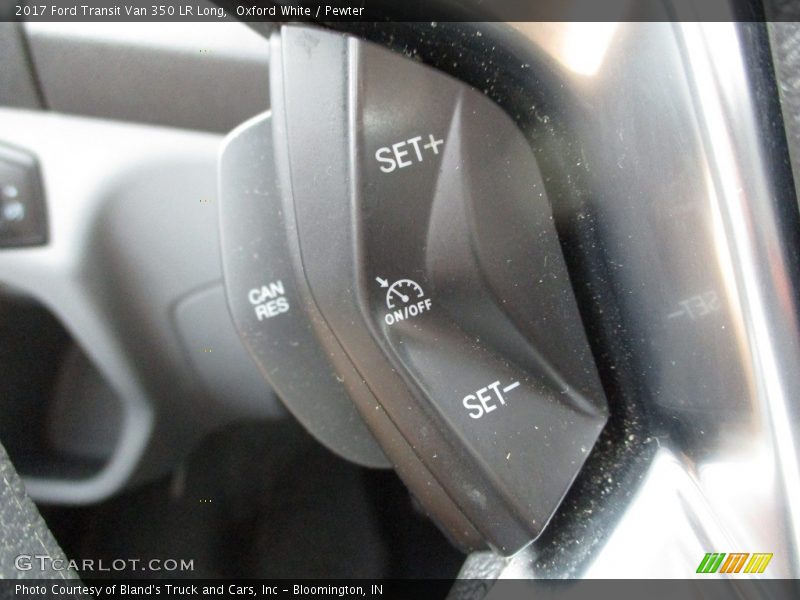Oxford White / Pewter 2017 Ford Transit Van 350 LR Long