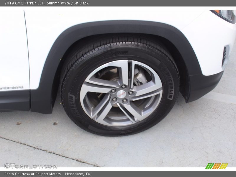 Summit White / Jet Black 2019 GMC Terrain SLT